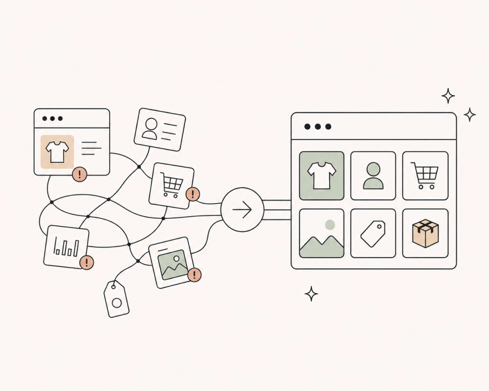 Store migration risk illustration